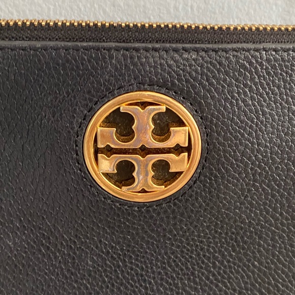 Tory Burch Bags Tory Burch Mini Everly Black Leather Crossbody Bag